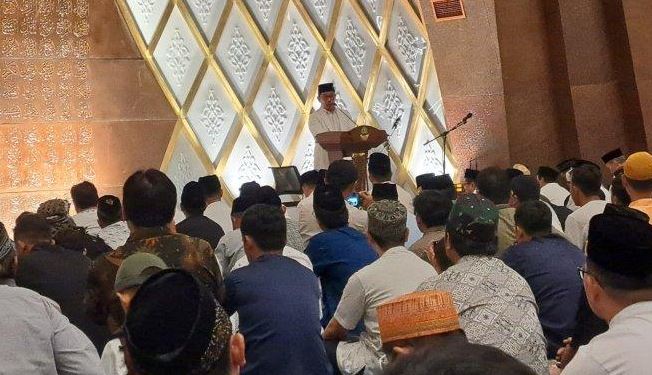 Ridwan Kamil Pamit kepada Jamaah Masjid Raya Al Jabbar
